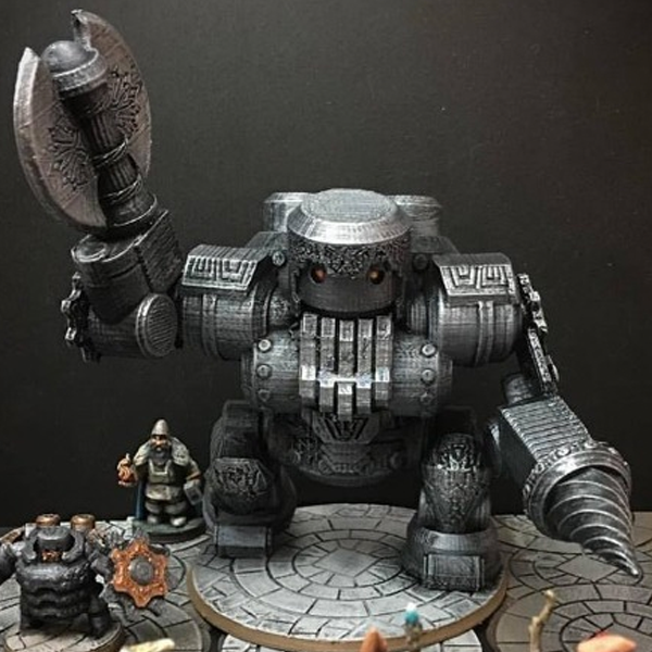 Figura warhammer para impresora 3d gratis